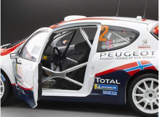 Peugeot 207 S2000 – #2 P.Solberg /C.Patterson – Rallye Automobile Monte-Carlo 2011 white/red/black SunStar Metallmodell 1:18